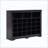 Sleek Design 24 Shoe Cubby Console, Modern Shoe Cabinet With Curved Base, Versatile Sideboard With High-Quality For Hallway, Bedroom, Living Room-1176634389