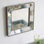 Miroir d'appoint patiné