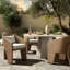 Chaise de patio avec coussin Brenna-1118218486