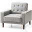 Fauteuil lit contemporain avec accoudoirs
