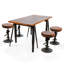 Ensemble de salle à manger rectangulaire de L 55,12 po x l 27,6 po Kamdan