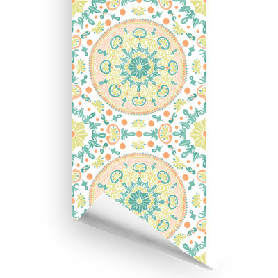 Rouleau de papier peint lisse L 10 pi x l 24 po Henni