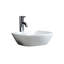 Lavabo de salle de bain carré en céramique pour bateau Modern