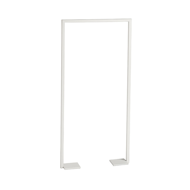 Linea 1 Towel Stand, 41.38" H x 19.75" L x 4" W, Matte White