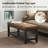 44" Wide Tufted Rectangle Cocktail Ottoman With Storage Tray-379826250