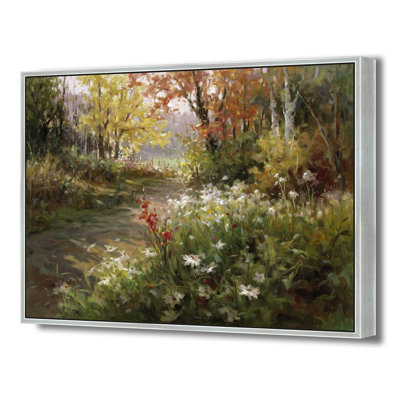 Path Of Autumn Light Print