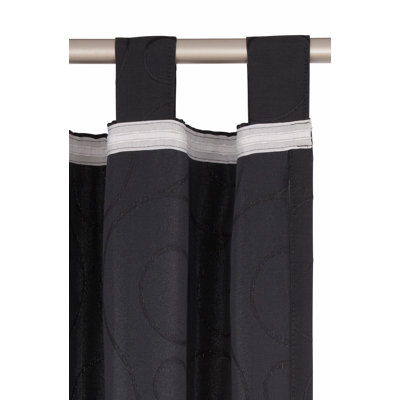 Coursey Room Darkening Curtain Single Panel
