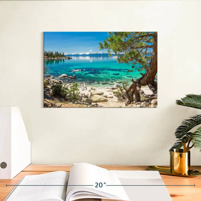 Alvord turquoise, lac Tahoe, H 8 po x l 12 po