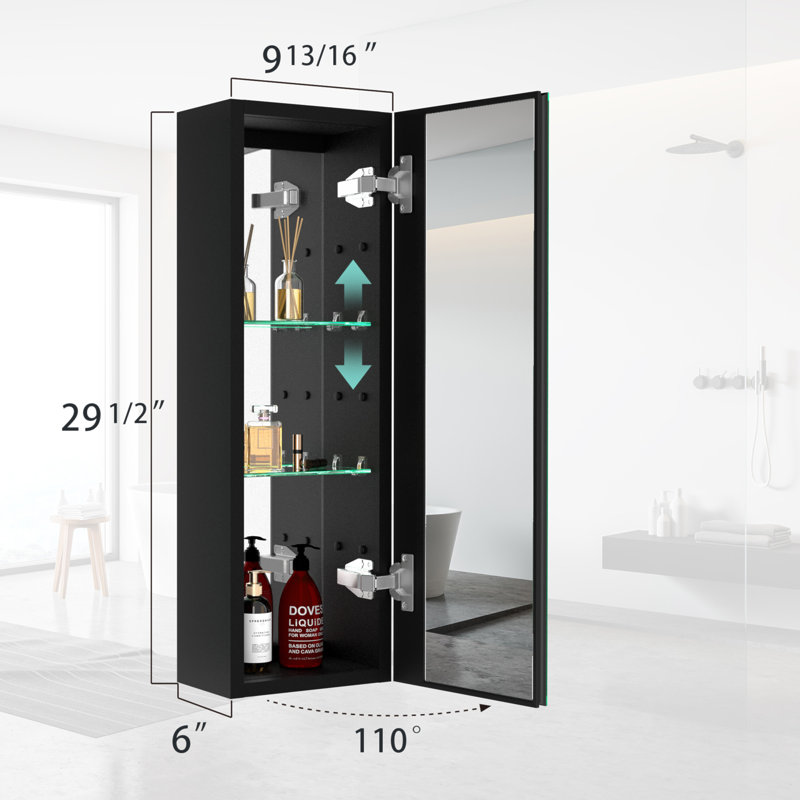 Armoire à pharmacie 30X10 pouces, Droite