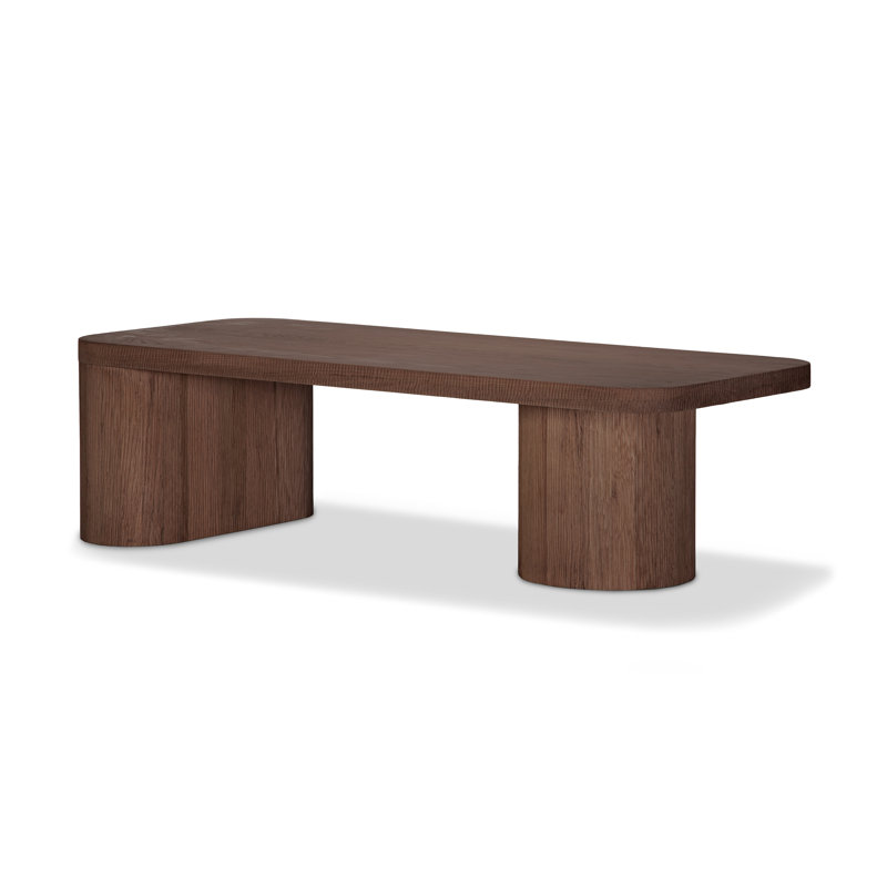  Table basse Walta Mono - Brun boue
