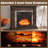Mikiya Electric Fireplace with Mantel-1605696065