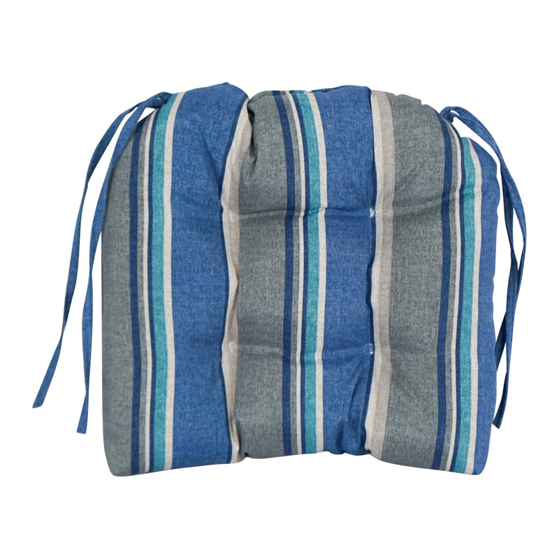 Coussin de siège d'extérieur 6 pièces Dovecove, Blue/Gray