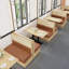 Banc rembourré en similicuir Light Luxury Fashion-101185185