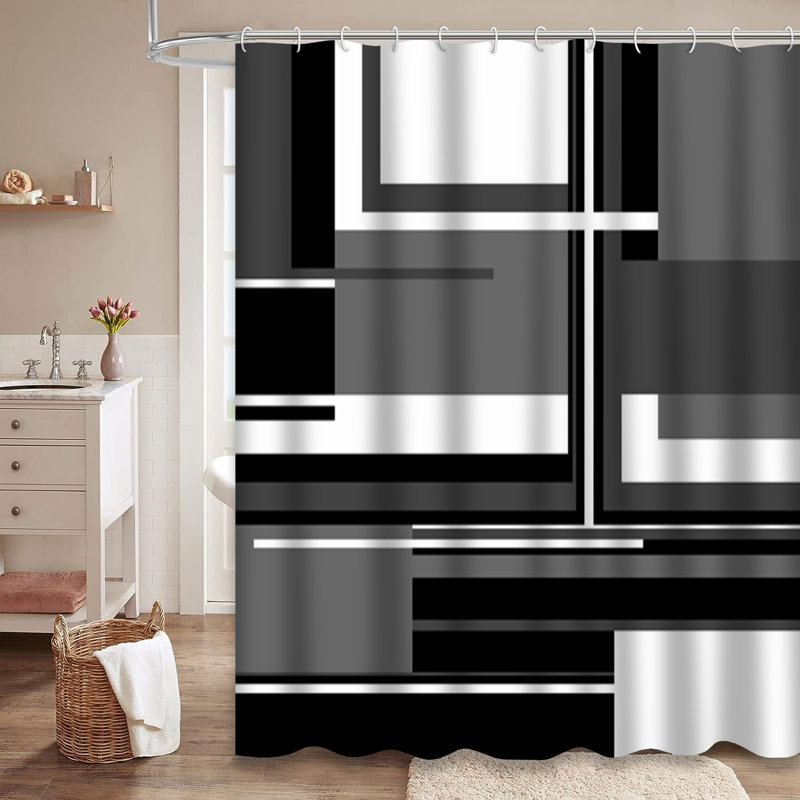 Rideau de douche Trendy, L 72 po x l 84 po
