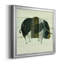Woodgrain Pig - Peinture sur toile encadrée-492441472-492441500