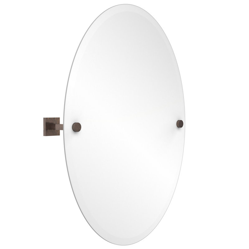 Haranu Wall Mirror with Shelves, Venetian Bronze
