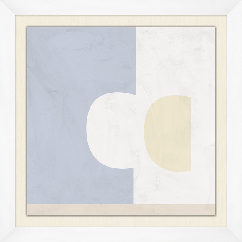 «Sunny Side Up 1» par Mat Sanders - Peinture encadrée sur papier