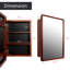 Miroir pour armoire à pharmacie Mccullers-87126675