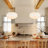 3 - Light Drum Glass Schoolhouse Kitchen Island Pendant Light