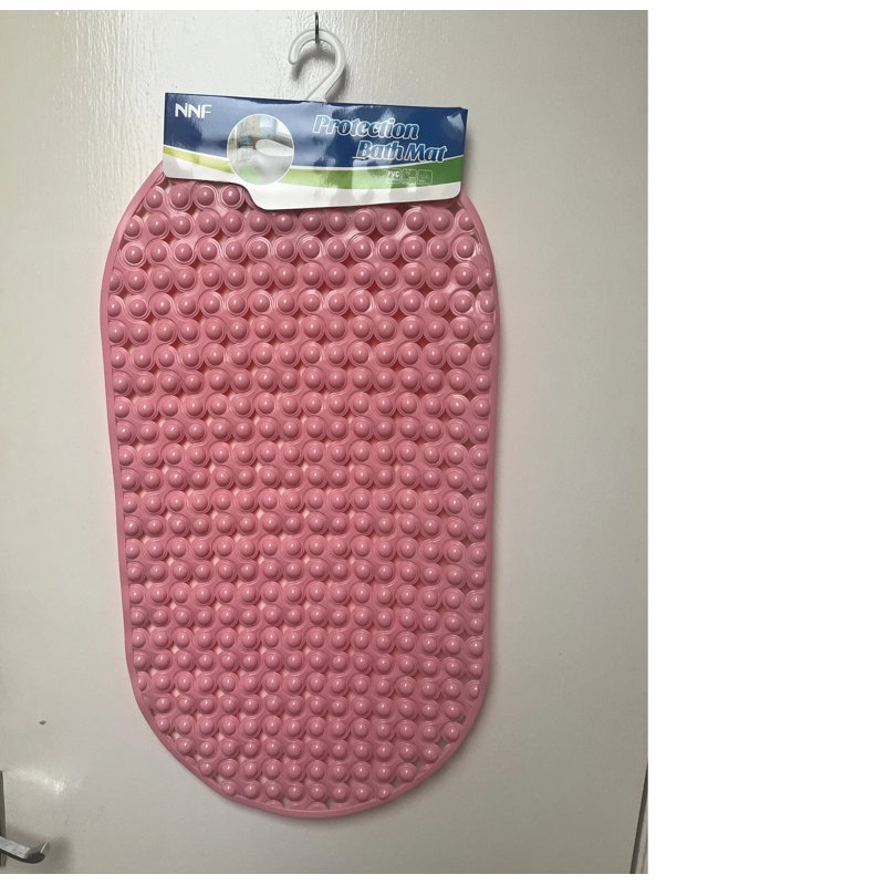 Shower Bathtub Mat Solid, Pink