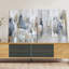 Bay City Reflection - peinture sur toile à cadre flottant-1767071758-1767071755