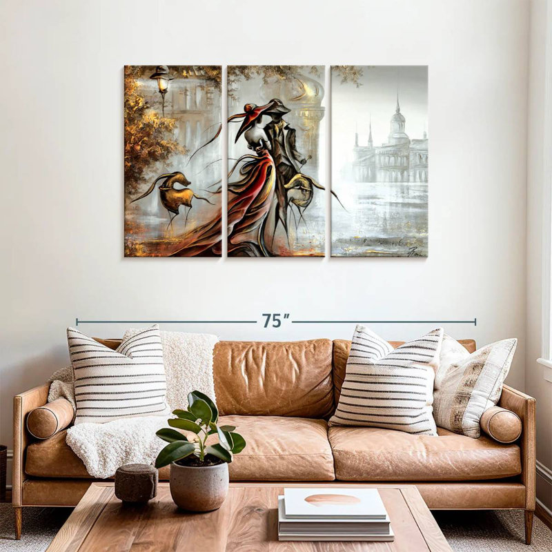 Hardie A Blind Date, 36" H x 57" W