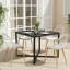 Dining Chair Plastic Seat with Sturdy Metal Legs-791617961