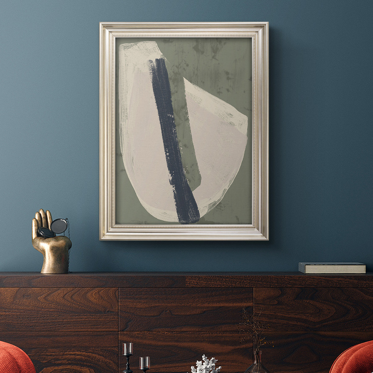 Ivy Bronx Paper Slice IV Paper Slice IV - Picture Frame Print on Canvas ...