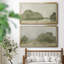 On Course I - Ensemble de 2 peintures sur toiles encadrées-971625832-971625833