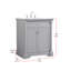 Ensemble de meuble-lavabo simple 30 po-1756041491