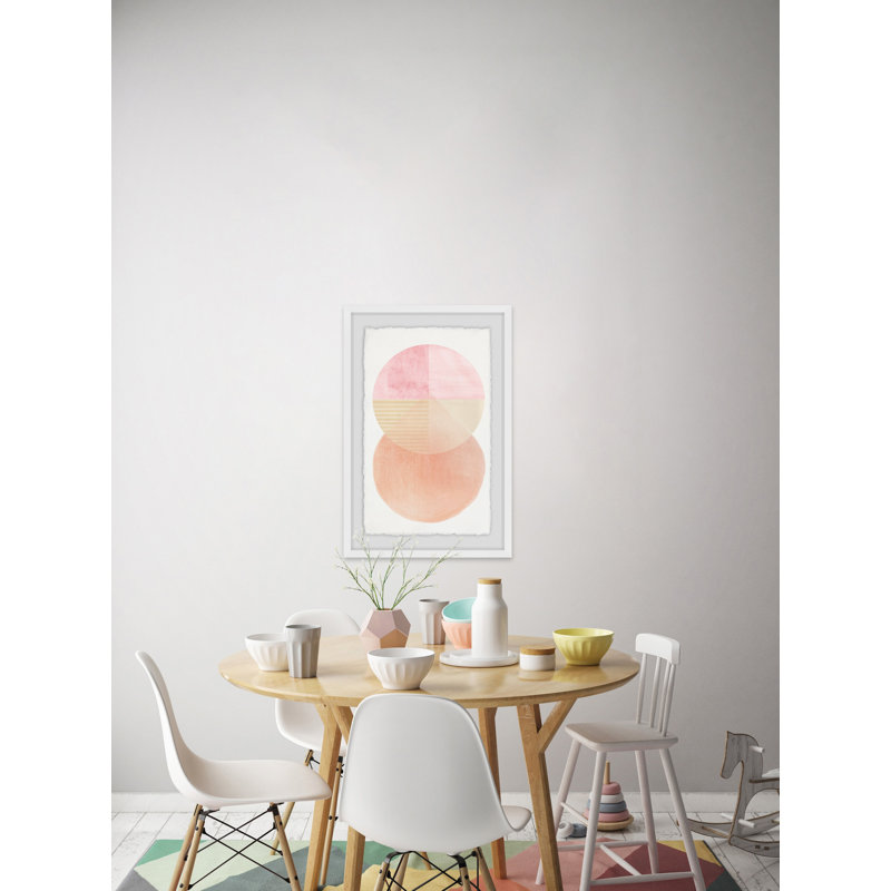 Circular Moons - cadre photo, reproduction d'art, H 12 po x l 8 po x P 1,5 po