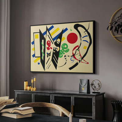 Reciprocity (Réciproque), 1935-Wassily Kandinsky-Framed Gallery Wrapped Canvas