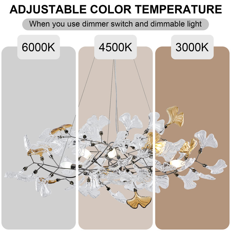 Ginkgo Chandelier