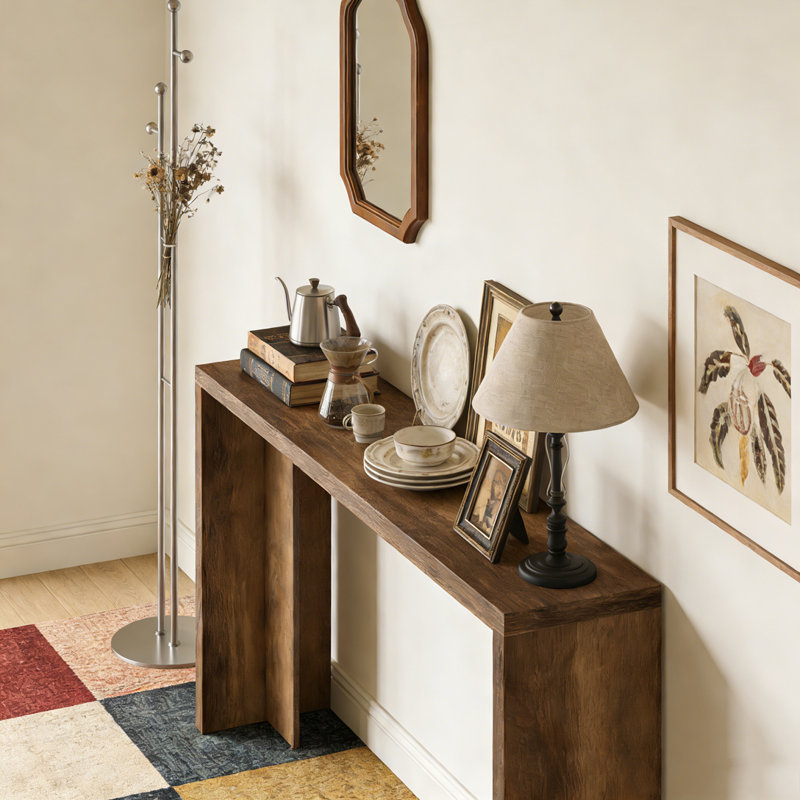Rustic Farmhouse Sofa Hallway Table
