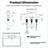 Widespread Bathroom Faucet 3 Hole, 2-Handle Bathroom Sink Faucet With Drain Assembly-120542030