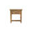 Eralynn Reclaimed Wood Charging Chairside Table