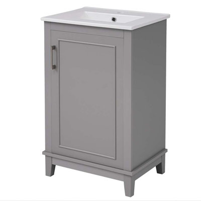Meuble-lavabo simple 15,5 po avec comptoir