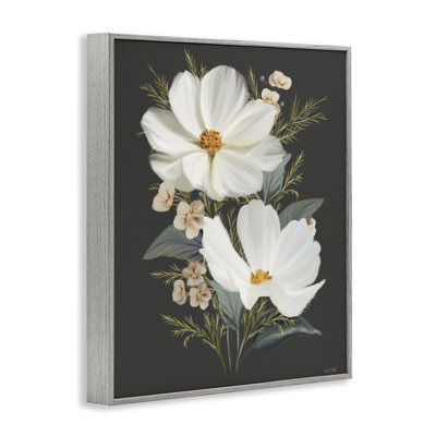Old Lace Cosmos Framed Giclee, design by House Fenway