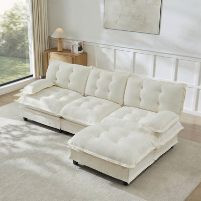 107" 3-Seater Cloud Sofa