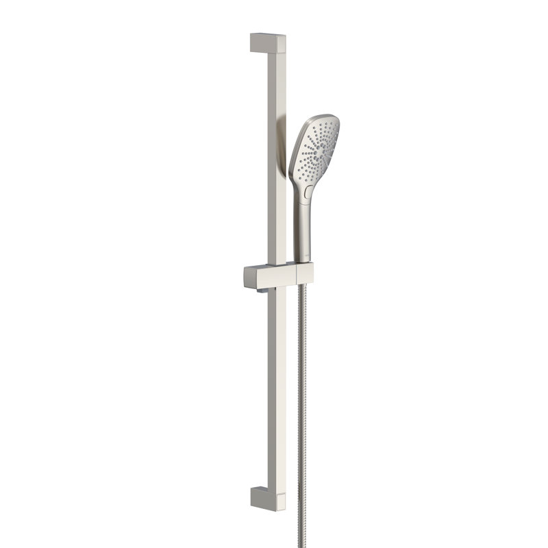 Versa Full Adjustable Shower Head, Brushed Nickel
