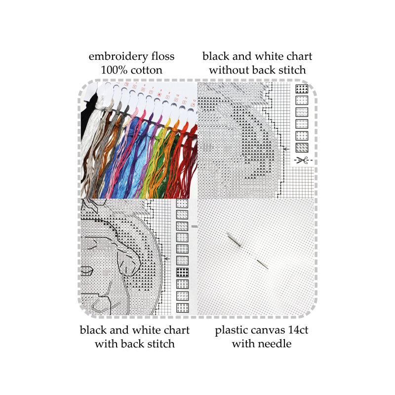 Counted Cross-Stitch Kit Seaside Life 210CS