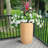 Planters With A Water Level Monitor, Self Watering System And Wheels, Medium Flower Pots For Living Room, Bedroom Office, Patio, Porch, Garden-2034553857-2034553856-2034553870