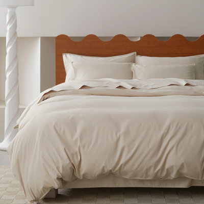 Double Stitch 100% GOTS Certified Long Staple Cotton Duvet Cover