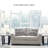 Kermon Upholstered 97'' Sofa