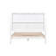 Cadre de lit contemporain de style moderne en bois massif, parfait pour les chambres spacieuses