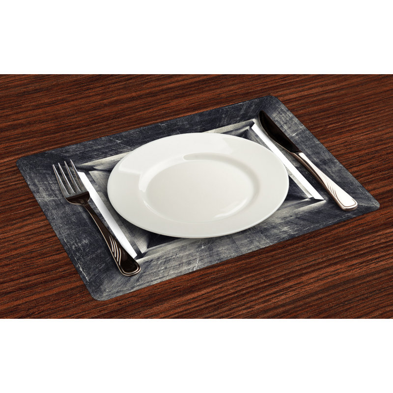 Polyester Abstract Rectangle Placemat
