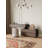 Carmavy  Makeup Vanity Table Expandable Desk with 4 Drawers