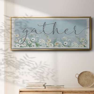«Gather Garden», toile encadrée