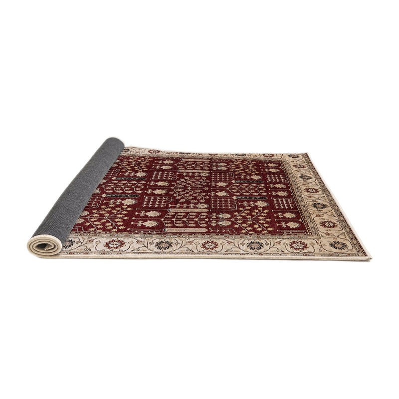 Tapis oriental beige / rouge Curson, Rond 4 pi