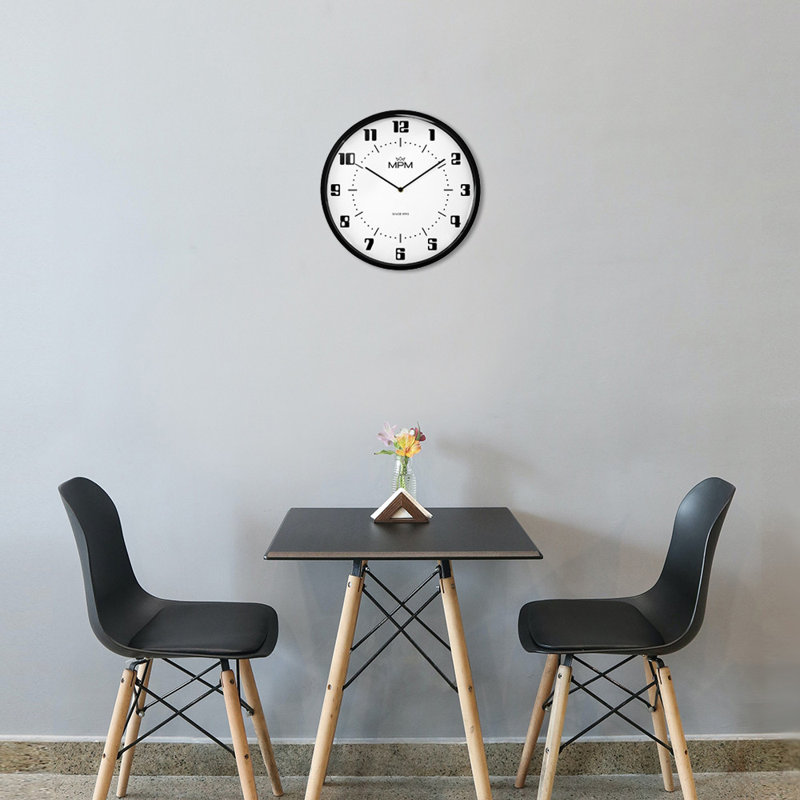 Wall Clock, Black/White